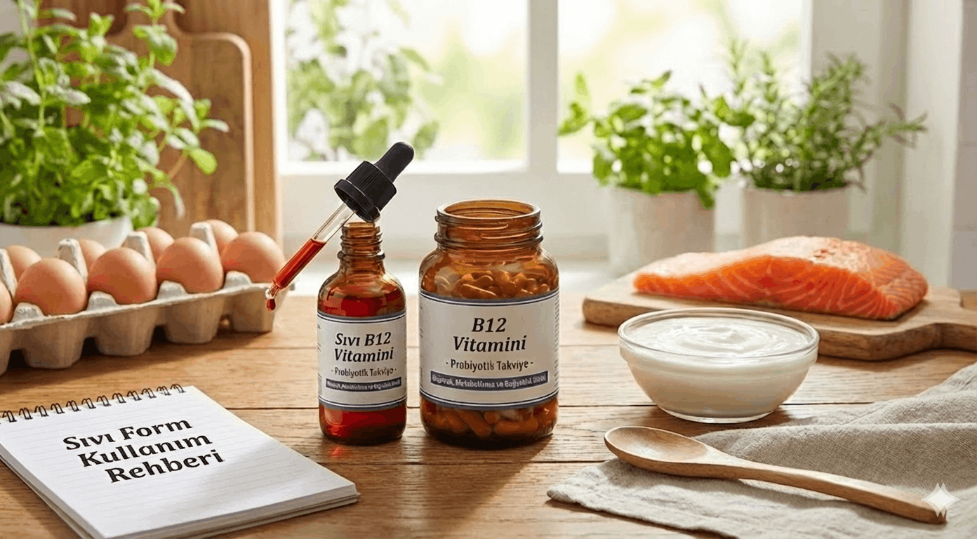 B12 Vitamini Nedir? Eksiklik Belirtileri, Faydaları ve Günlük İhtiyaç Rehberi