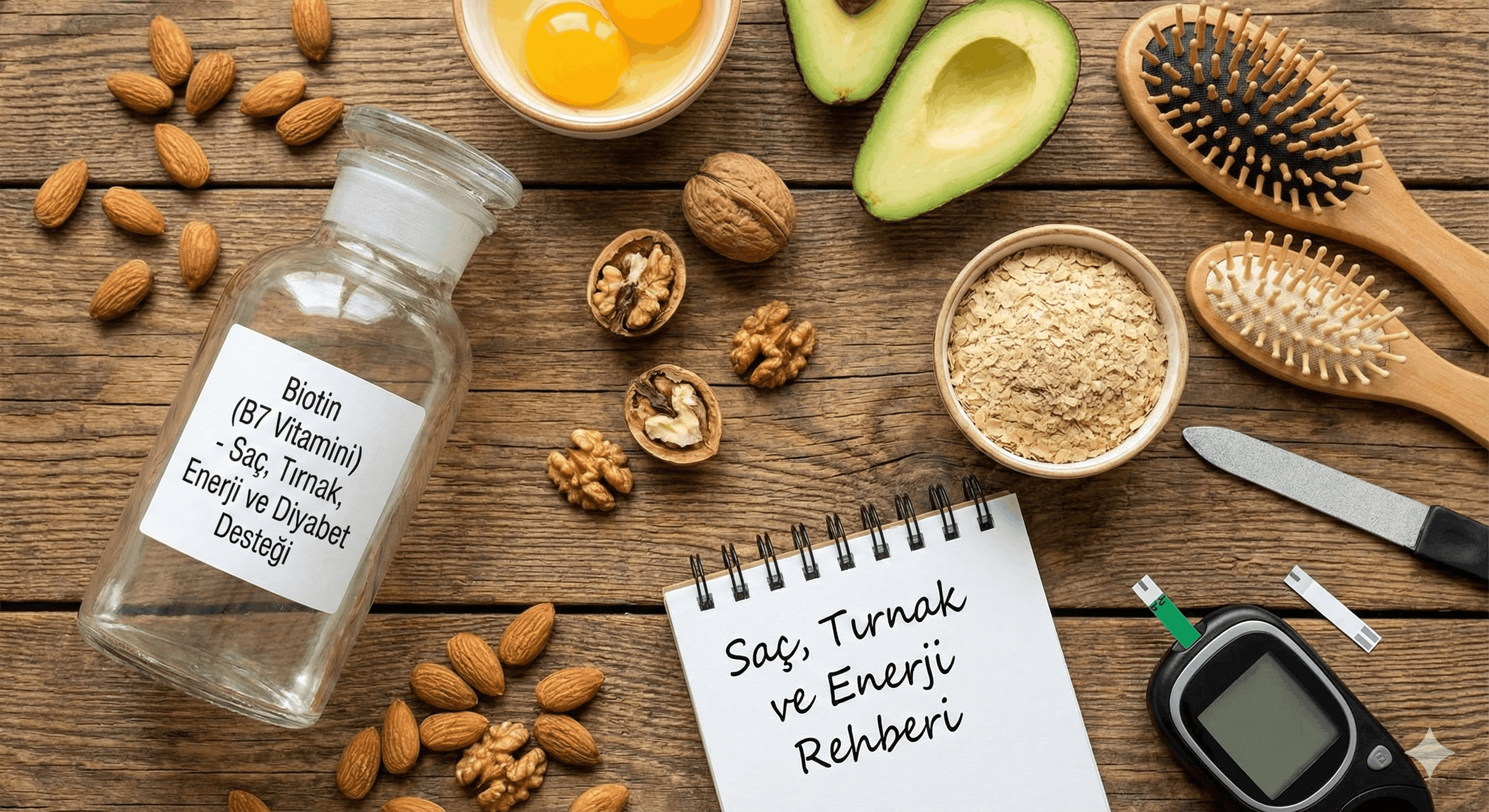 Biotin (B7 Vitamini) Nedir? Saç, Tırnak ve Diyabet İçin Faydaları